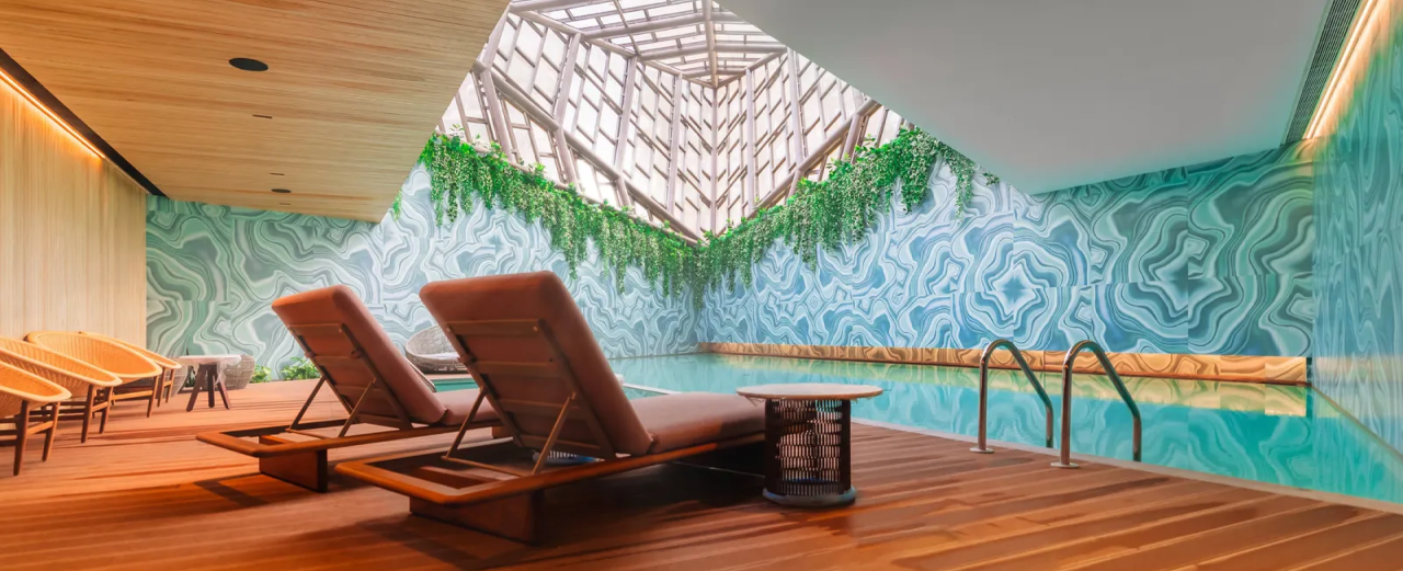 Clubhouse outdoor pool